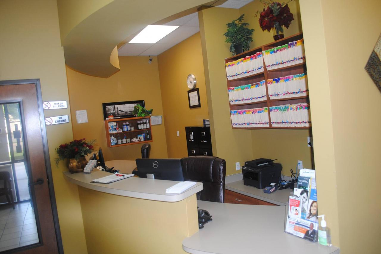 Dental Office Reception Area